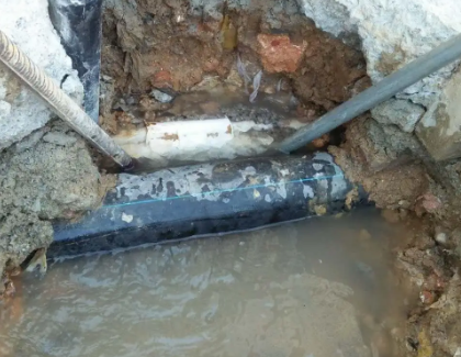 喀什测漏水之水管漏水